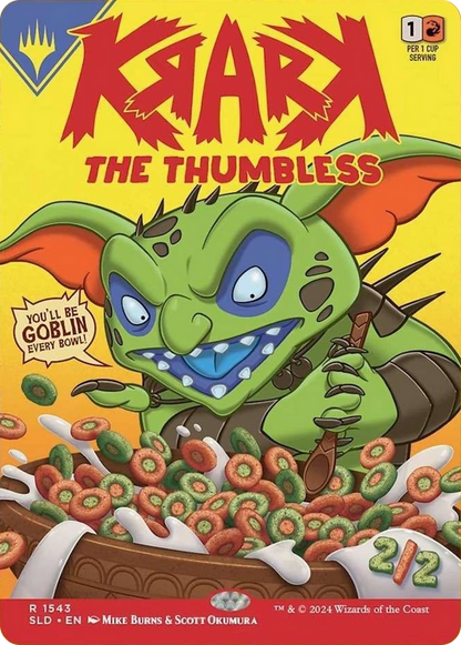 Krark, the Thumbless // Krark, the Thumbless (1543★) Foil - Secret Lair Drop
