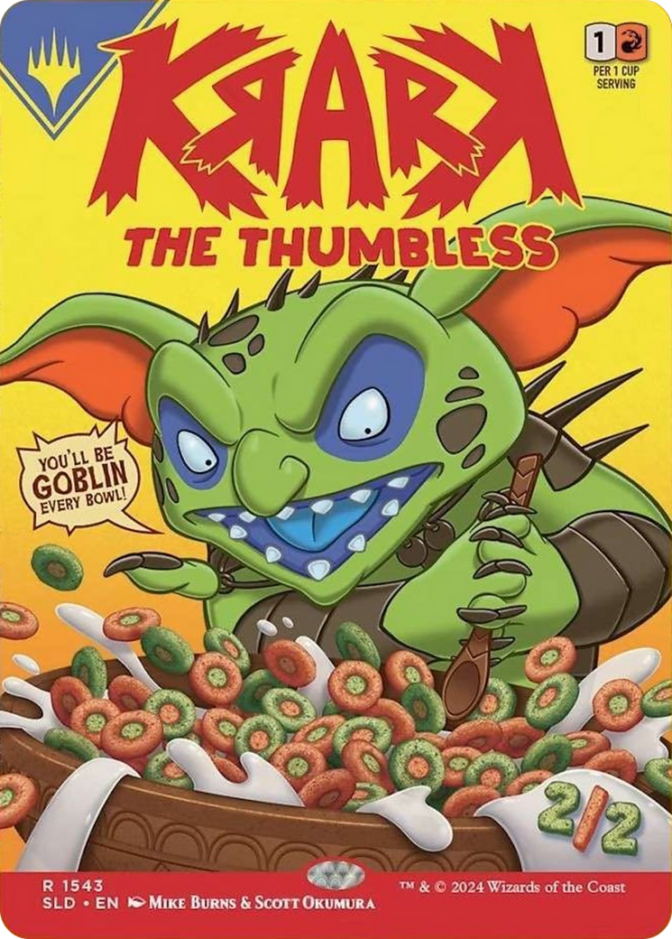 Krark, the Thumbless // Krark, the Thumbless (1543) - Secret Lair Drop