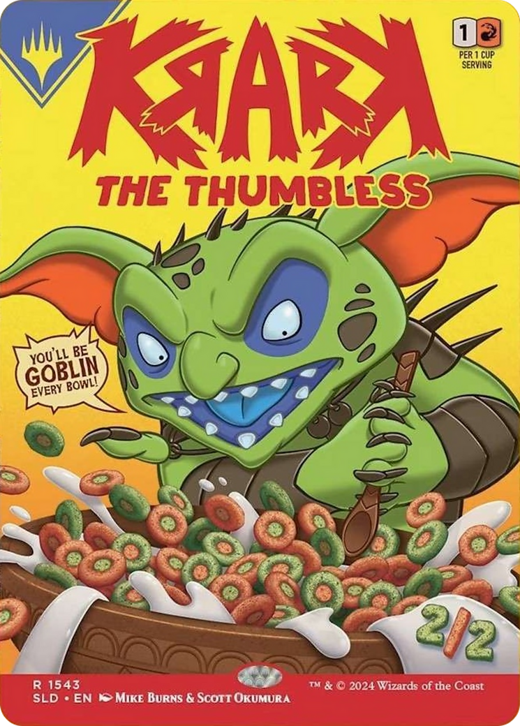 Krark, the Thumbless [Secret Lair Drop Series] | Silver Goblin