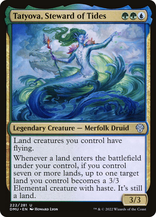 Tatyova, Steward of Tides [Dominaria United] Foil