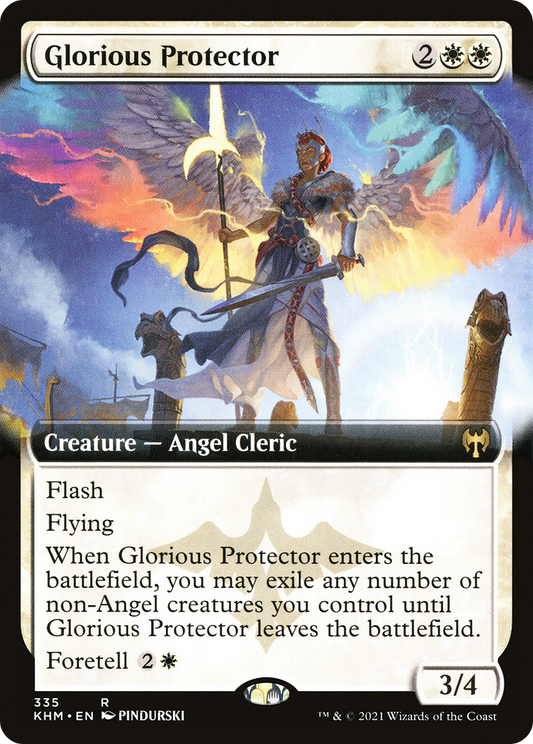 Glorious Protector (Extended Art) (335) Foil - Kaldheim