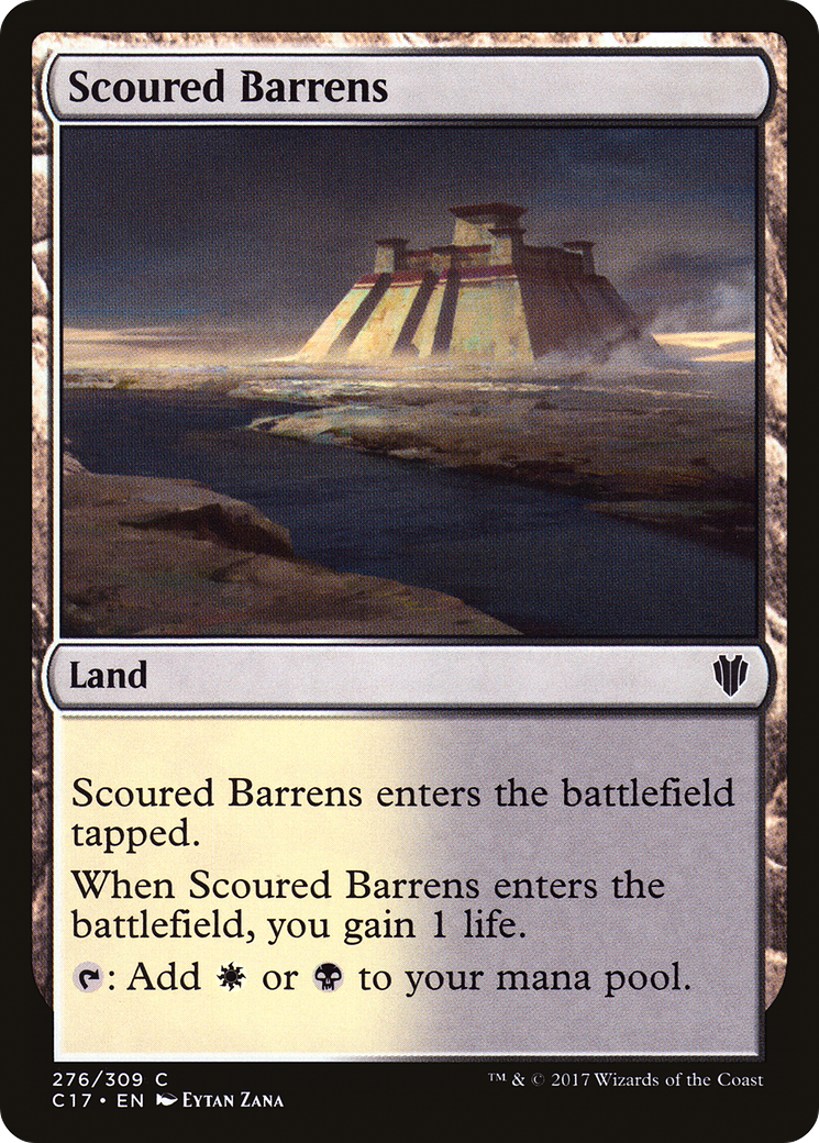 Scoured Barrens (276) - Commander 2017