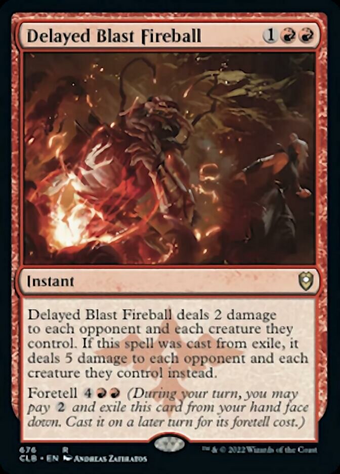 Delayed Blast Fireball [Commander Legends: Battle for Baldur's Gate] | Silver Goblin