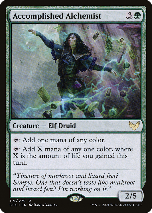 Accomplished Alchemist [Strixhaven: School of Mages] Foil