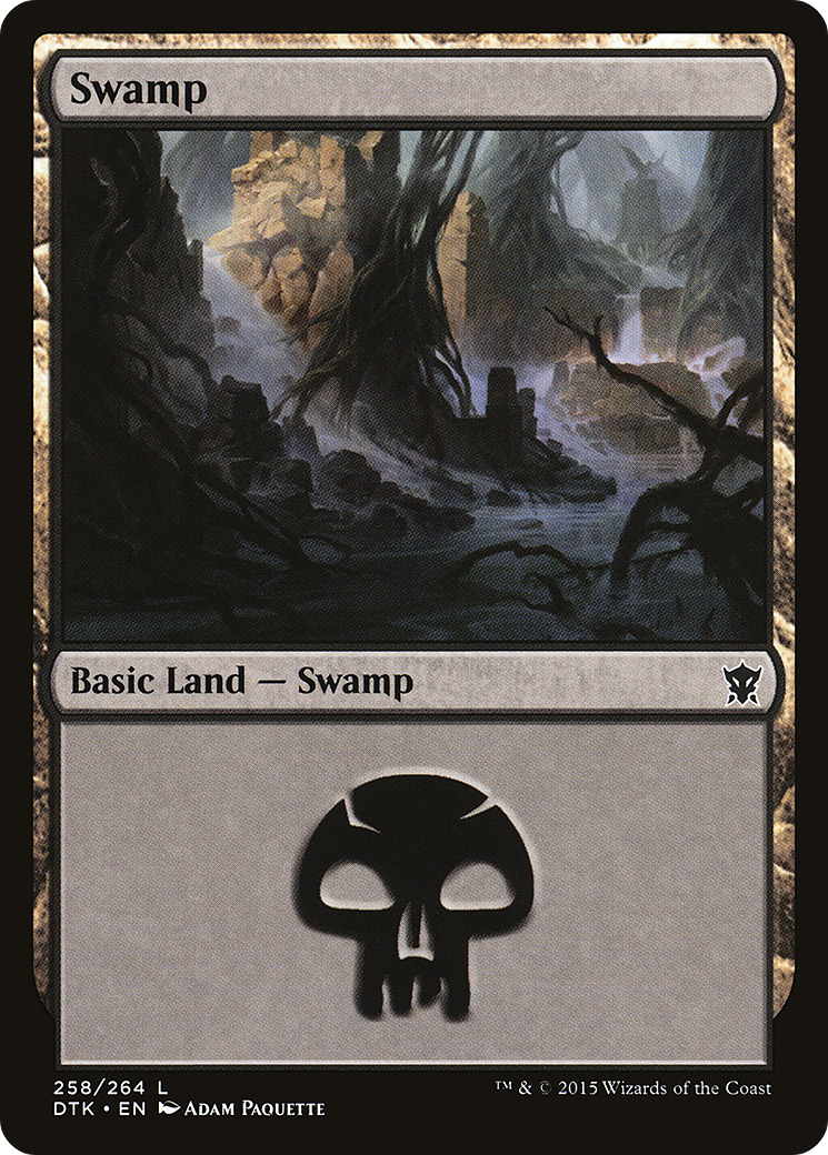 Swamp (258) - Dragons of Tarkir