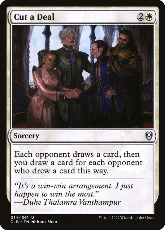 Cut a Deal (014) - Commander Legends: Battle for Baldur's Gate