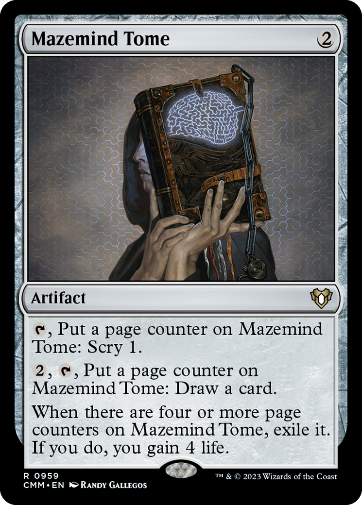 Mazemind Tome [Commander Masters] | Silver Goblin