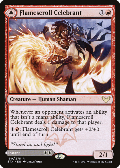 Flamescroll Celebrant (150) - Strixhaven: School of Mages