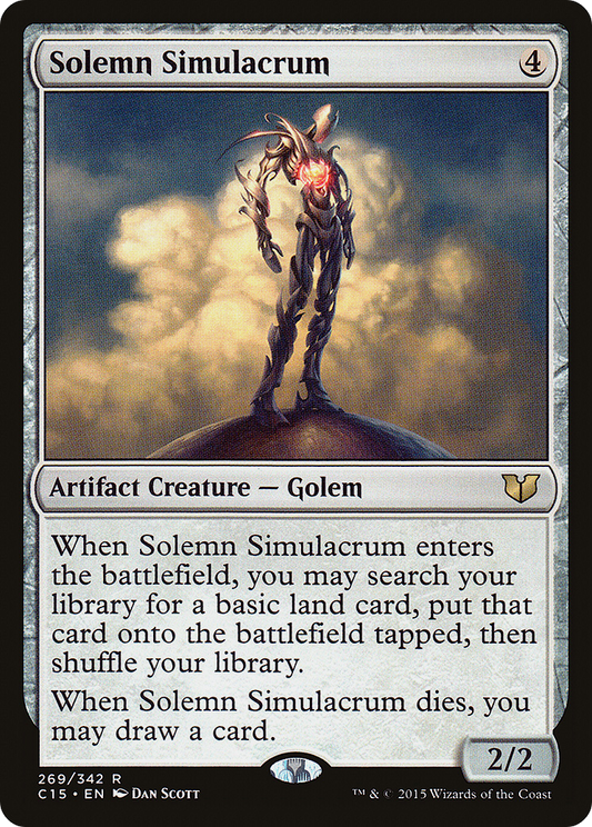 Solemn Simulacrum (269) - Commander 2015