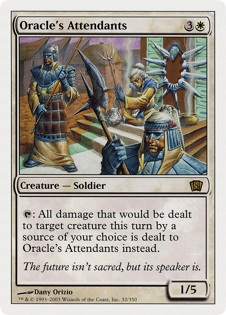 Oracle's Attendants (032) Foil - Eighth Edition