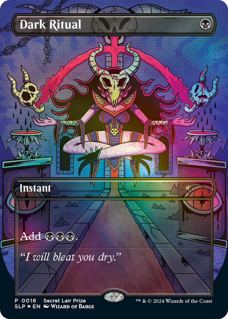 Dark Ritual (016) Foil - Secret Lair Showdown