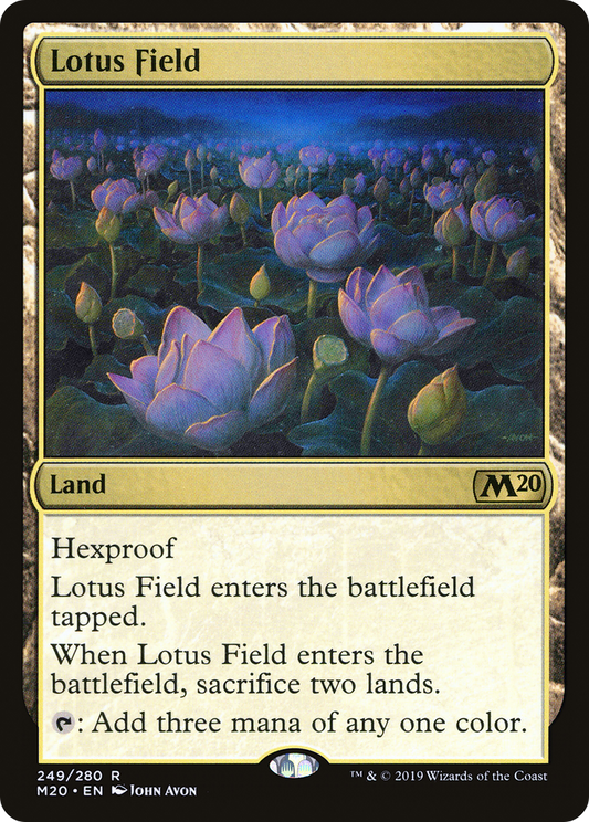 Lotus Field (249) - Core Set 2020