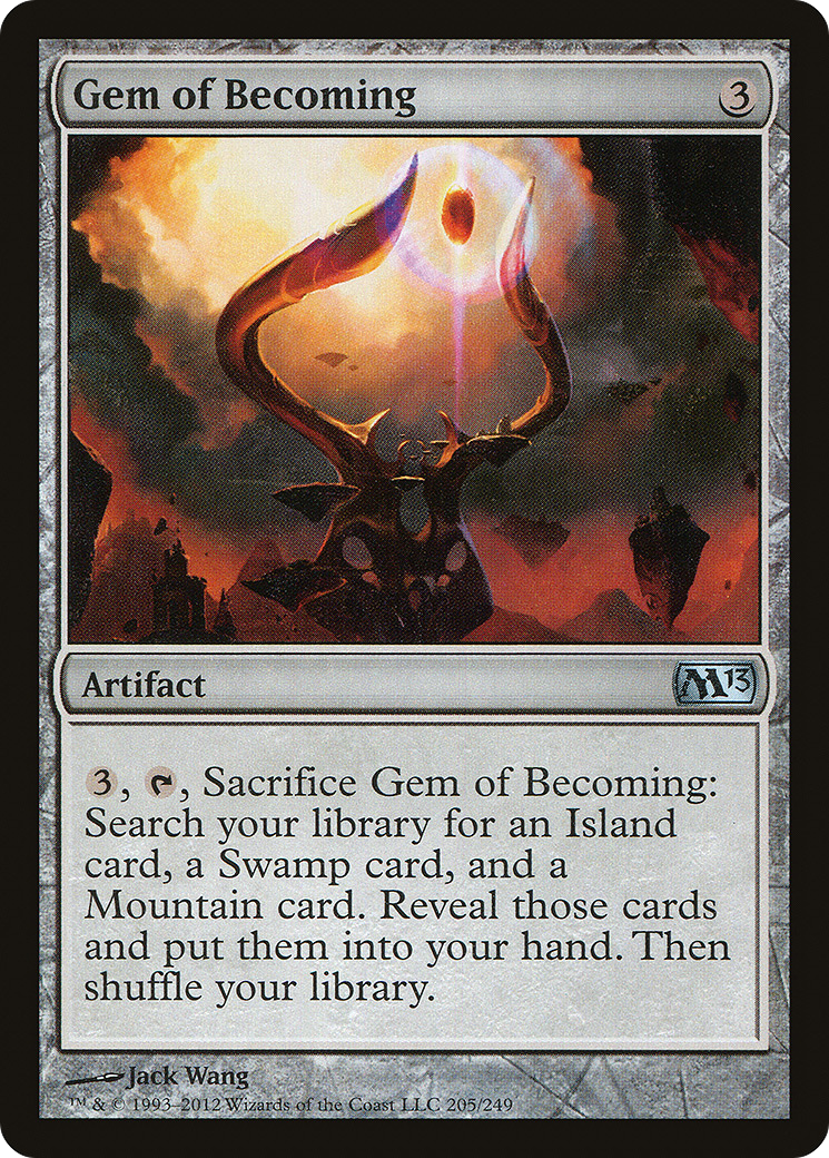 Gem of Becoming (205) Foil - Magic 2013