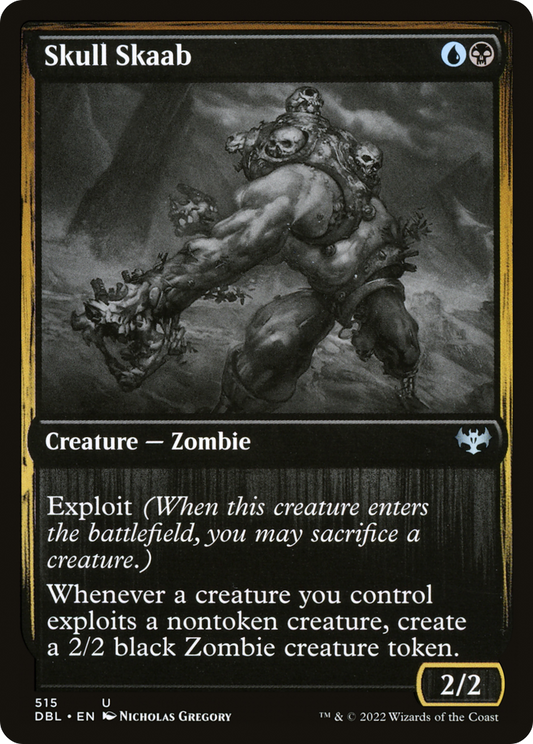 Skull Skaab [Innistrad: Double Feature] Foil