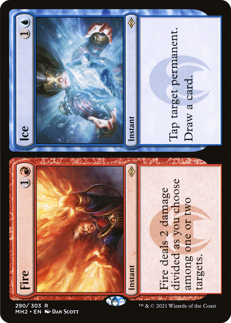 Fire // Ice (290) Foil - Modern Horizons 2