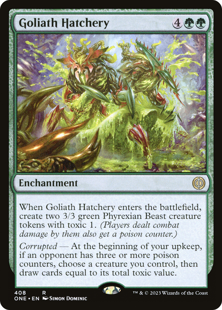Goliath Hatchery (408) Foil - Phyrexia: All Will Be One