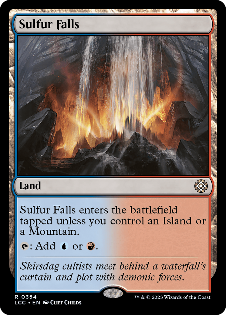 Sulfur Falls [The Lost Caverns of Ixalan Commander] | Silver Goblin