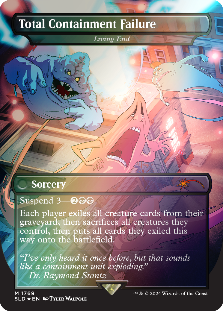 Total Containment Failure - Living End (Rainbow Foil) (1769) Foil - Secret Lair Drop Series