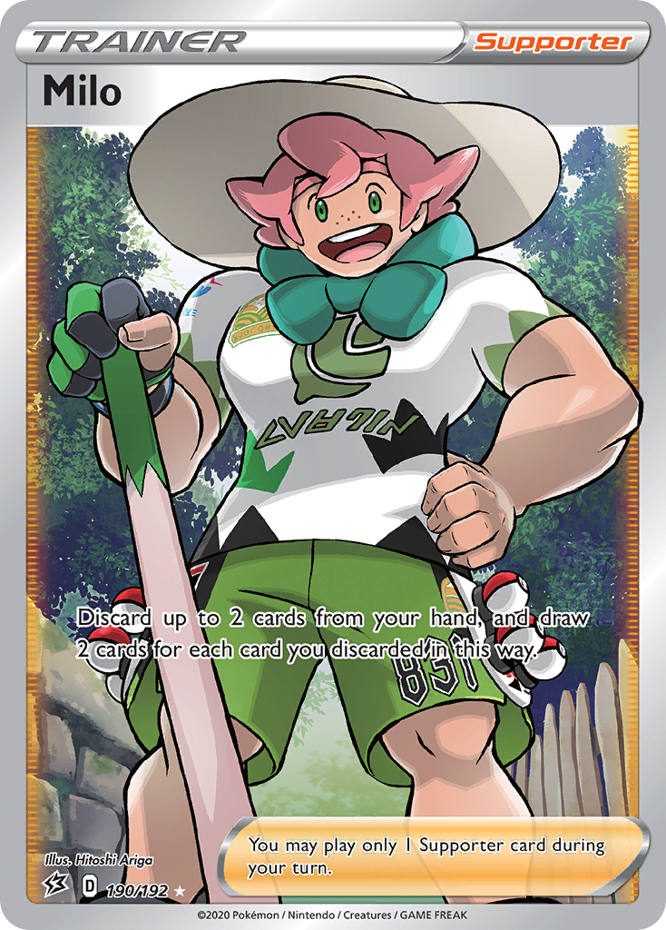 Milo (190/192) [Sword & Shield: Rebel Clash] | Silver Goblin