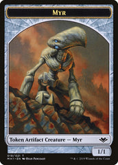 Bird (003) // Myr (019) Double-Sided Token [Modern Horizons Tokens] | Silver Goblin