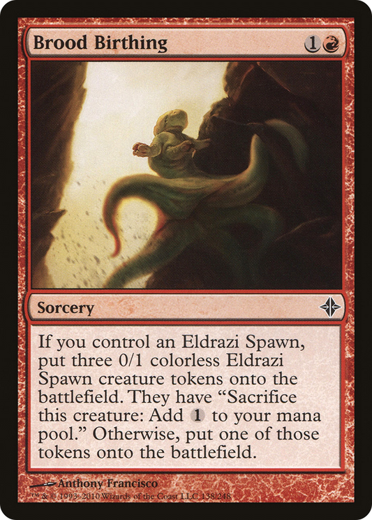 Brood Birthing (138) Foil - Rise of the Eldrazi