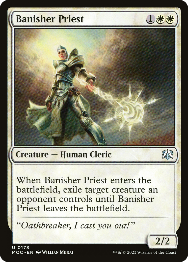 Banisher Priest [March of the Machine Commander]
