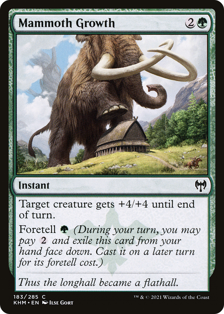 Mammoth Growth (183) - Kaldheim