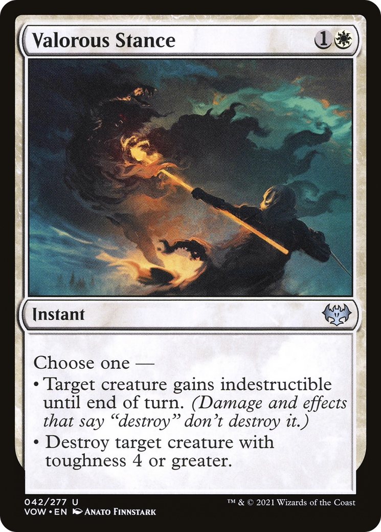 Valorous Stance [Innistrad: Crimson Vow] | Silver Goblin