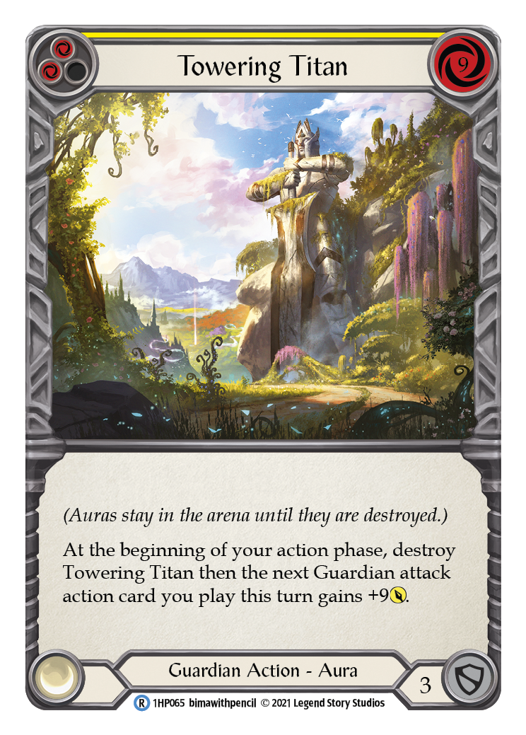 Towering Titan (Yellow) [1HP065] (History Pack 1) | Silver Goblin