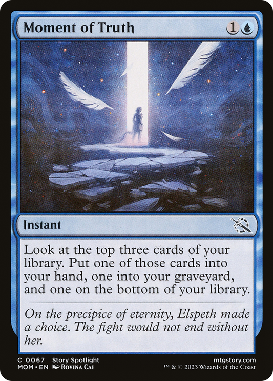 Moment of Truth [March of the Machine] Foil