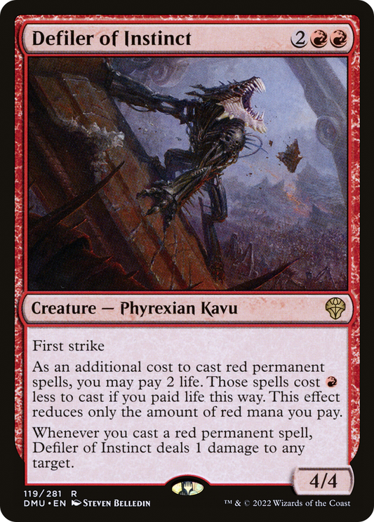 Defiler of Instinct [Dominaria United] Foil