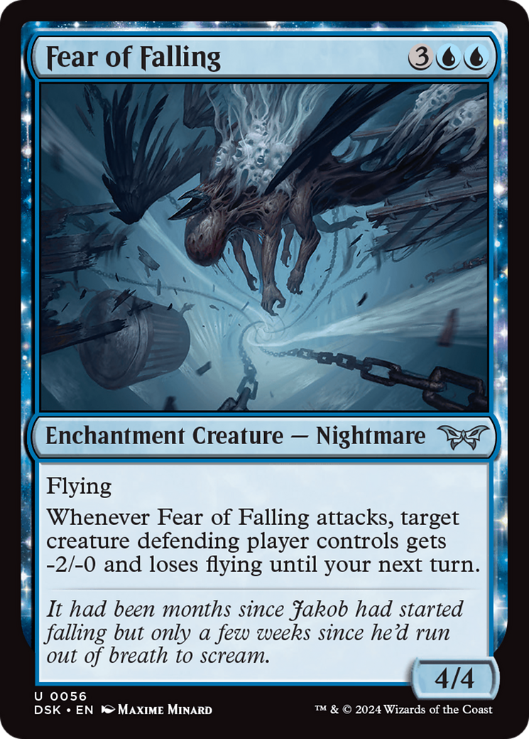 Fear of Falling [Duskmourn: House of Horror] Foil