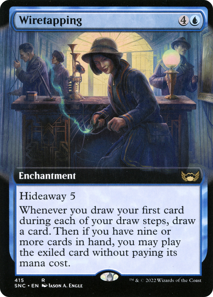 Wiretapping (Extended Art) (415) - Streets of New Capenna