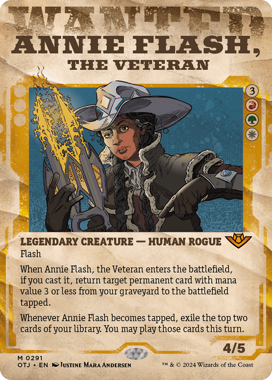 Annie Flash, the Veteran (Showcase) (291) - Outlaws of Thunder Junction