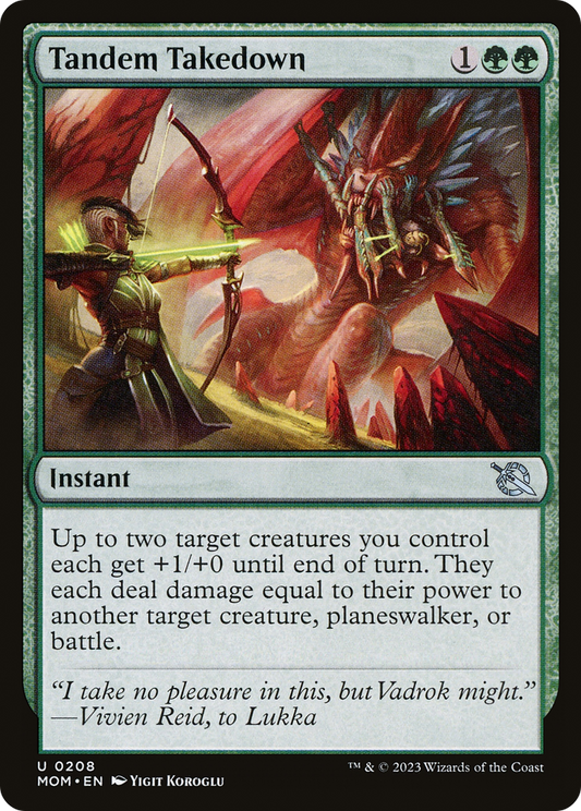 Tandem Takedown [March of the Machine] Foil