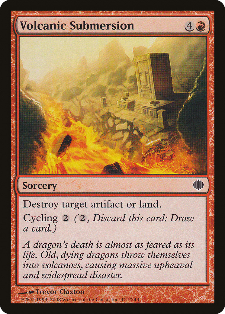 Volcanic Submersion (121) - Shards of Alara