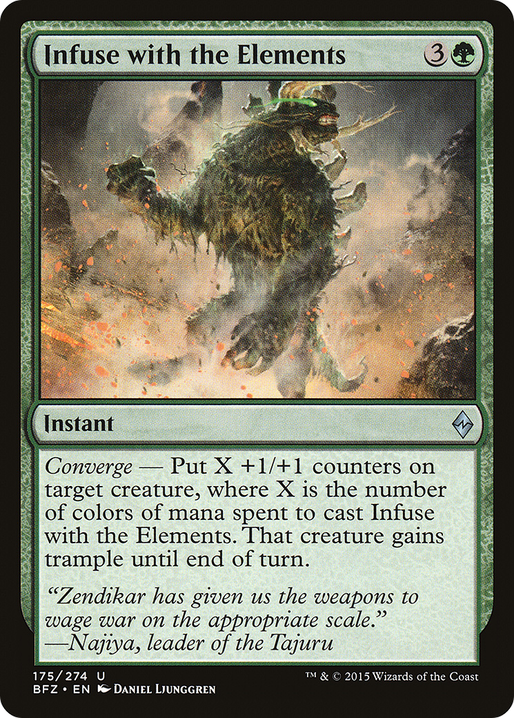 Infuse with the Elements (175) Foil - Battle for Zendikar