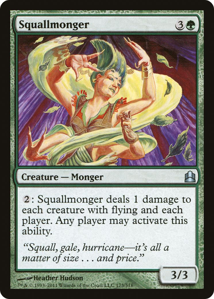 Squallmonger (173) - Commander 2011