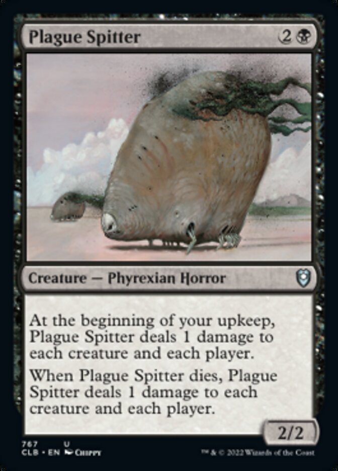 Plague Spitter [Commander Legends: Battle for Baldur's Gate] | Silver Goblin