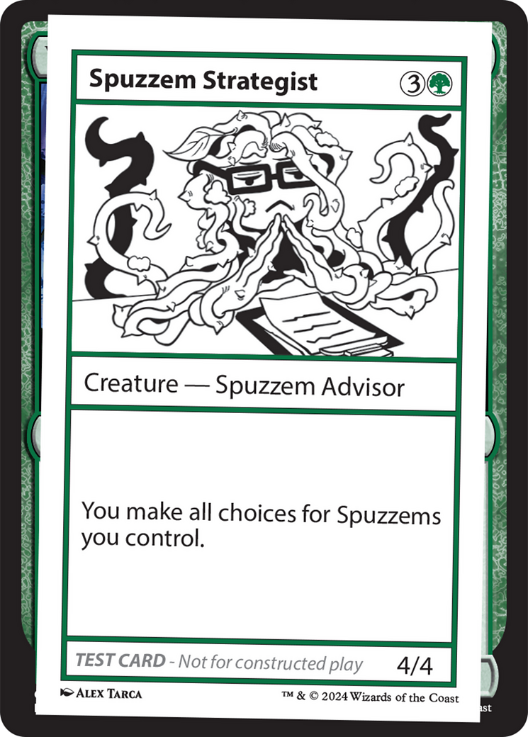 Spuzzem Strategist [Mystery Booster 2 Playtest Cards] | Silver Goblin