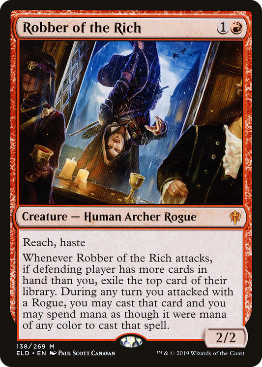 Robber of the Rich [Throne of Eldraine] Foil