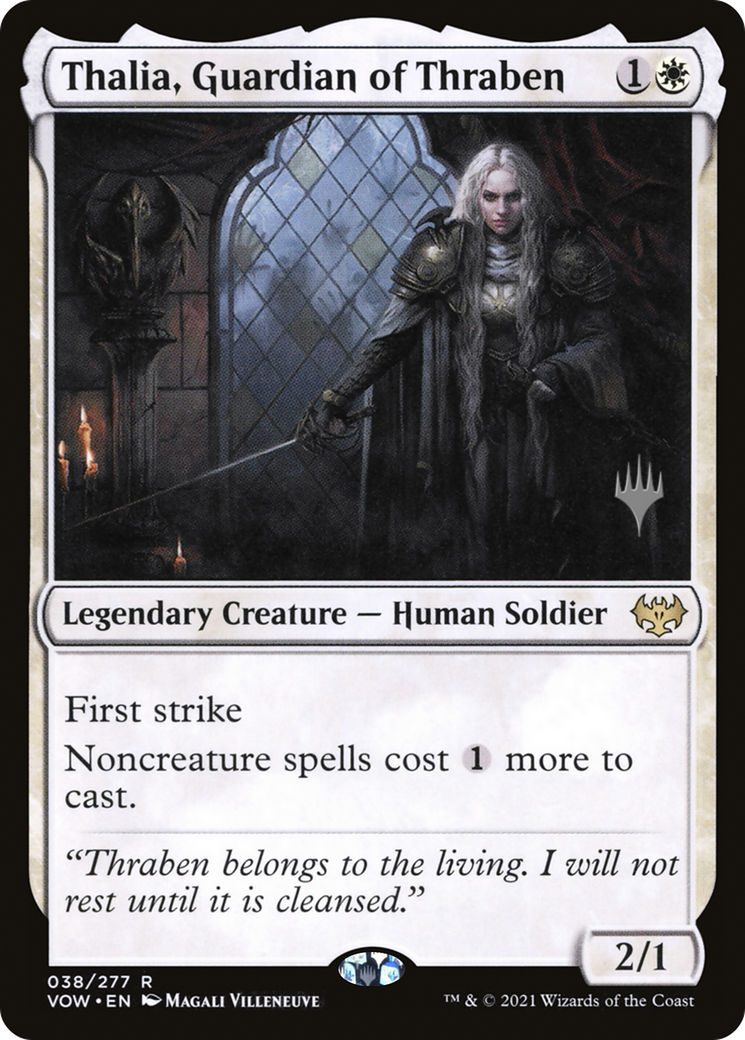 Thalia, Guardian of Thraben (038) Foil - Innistrad: Crimson Vow Promos