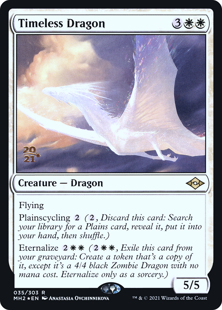 Timeless Dragon (35s) Foil - Modern Horizons 2 Promos