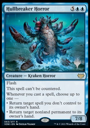 Hullbreaker Horror (Promo Pack) [Innistrad: Crimson Vow Promos] | Silver Goblin