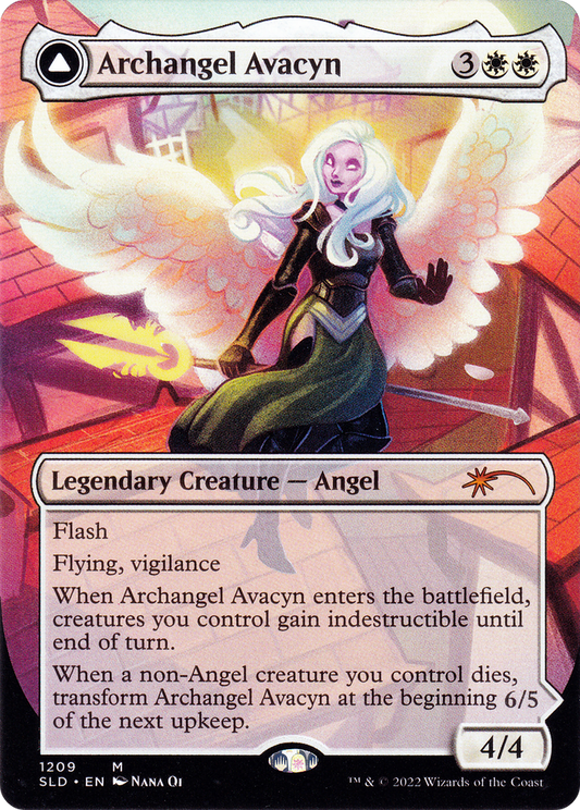 Archangel Avacyn // Avacyn, the Purifier (Display Commander) (1209) - Secret Lair Drop