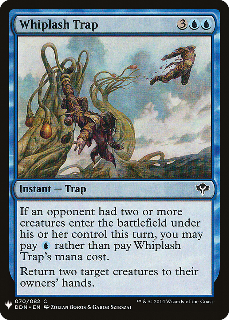 Whiplash Trap (DDN-70) - The List