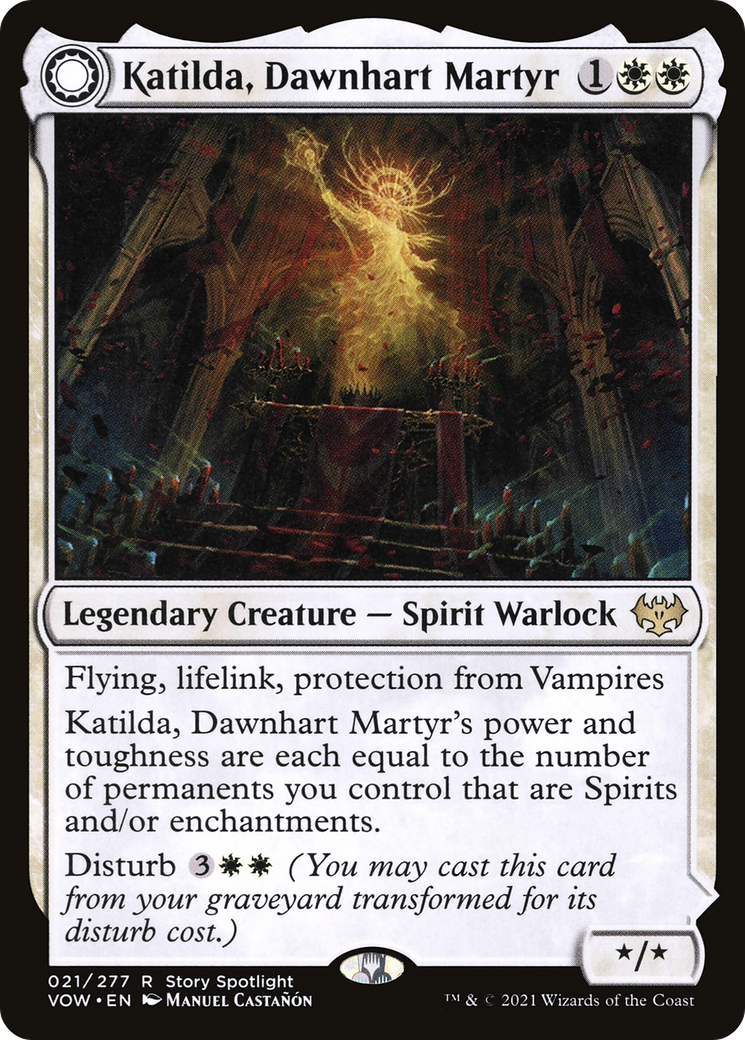 Katilda, Dawnhart Martyr (021) - Innistrad: Crimson Vow