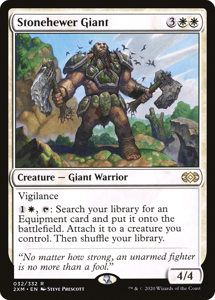 Stonehewer Giant (032) Foil - Double Masters