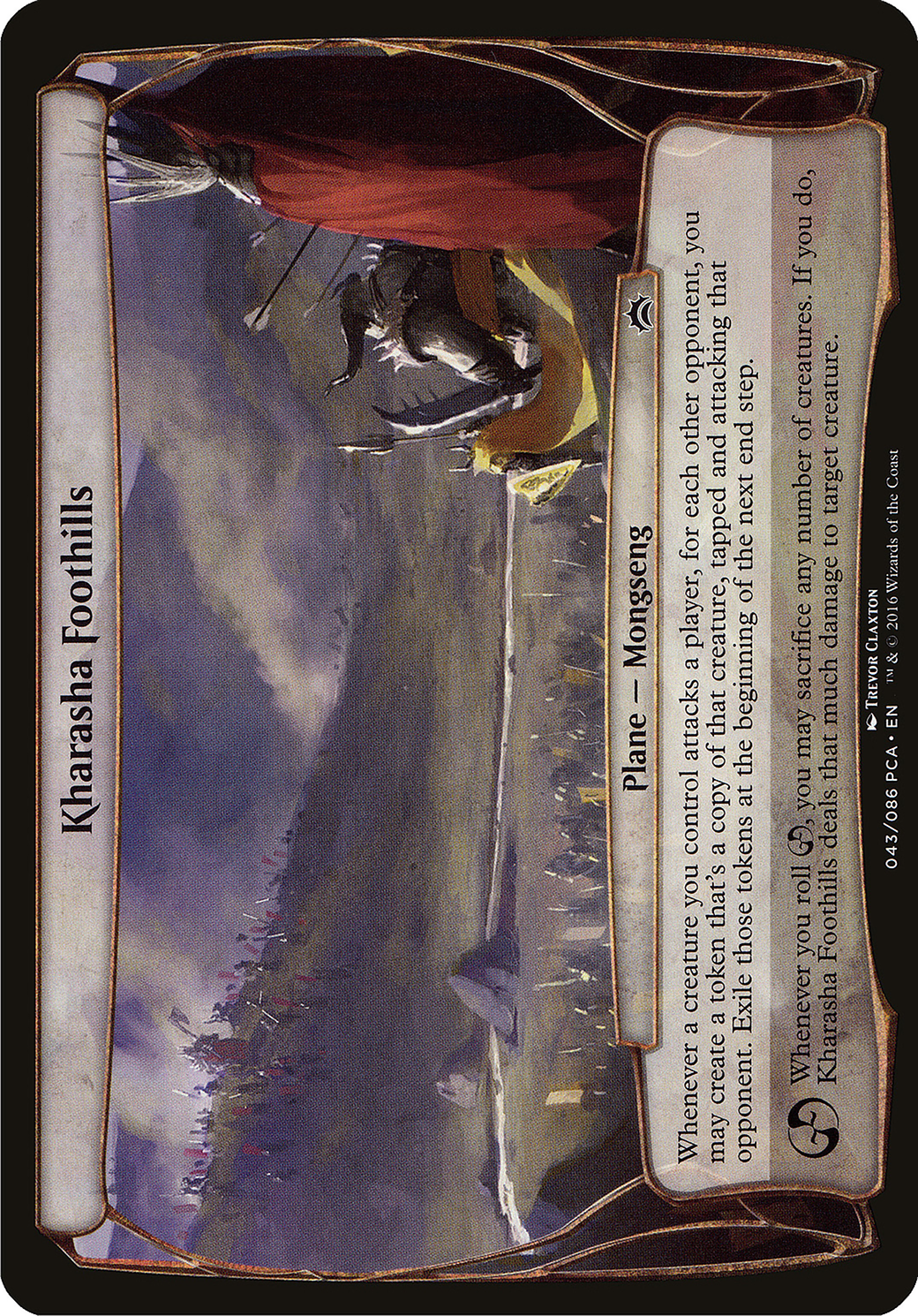Kharasha Foothills (Planechase Anthology) - Planechase Anthology Planes