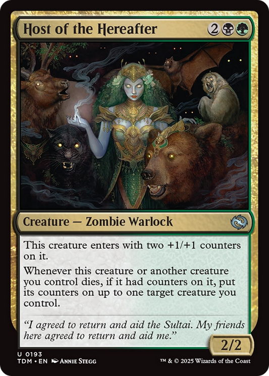 Host of the Hereafter (193) Foil - Tarkir: Dragonstorm
